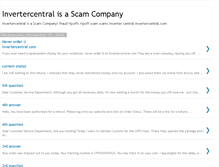 Tablet Screenshot of invertercentral-scam.blogspot.com
