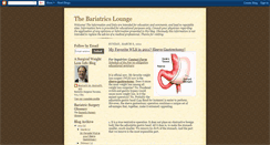 Desktop Screenshot of bariatricslounge.blogspot.com