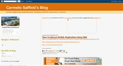Desktop Screenshot of carmelosaffioti.blogspot.com