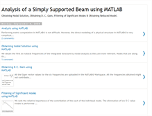 Tablet Screenshot of matlab-analysis.blogspot.com