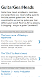 Mobile Screenshot of guitargearheads.blogspot.com