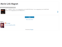 Tablet Screenshot of movielinkmagnet.blogspot.com