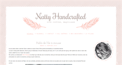 Desktop Screenshot of nattyhandcrafted.blogspot.com