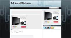 Desktop Screenshot of diyelectron.blogspot.com