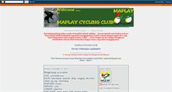 Desktop Screenshot of maplaycyclingclub.blogspot.com