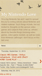 Mobile Screenshot of mynintendolove.blogspot.com