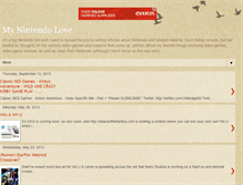 Tablet Screenshot of mynintendolove.blogspot.com