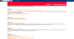 Desktop Screenshot of akp-internasjonalt.blogspot.com