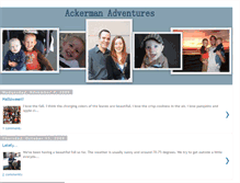 Tablet Screenshot of ackermanadventures.blogspot.com