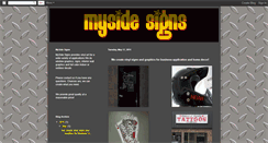 Desktop Screenshot of mysidesigns.blogspot.com