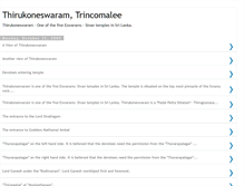 Tablet Screenshot of humanityashore-thirukoneswaram.blogspot.com