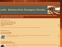Tablet Screenshot of mssddesigns.blogspot.com