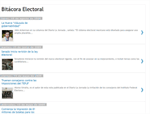 Tablet Screenshot of bitacoraelectoral.blogspot.com