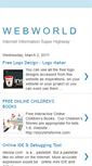 Mobile Screenshot of cwebworld.blogspot.com