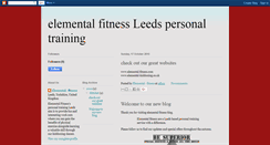 Desktop Screenshot of elemental-fitness.blogspot.com