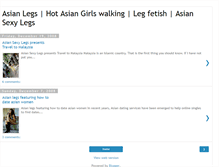 Tablet Screenshot of hot-asian-legs.blogspot.com