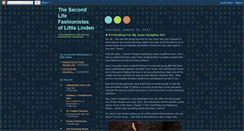 Desktop Screenshot of littlelindenfashionista.blogspot.com