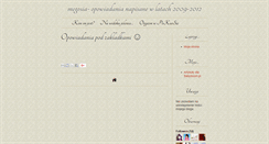 Desktop Screenshot of megosia.blogspot.com