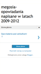 Mobile Screenshot of megosia.blogspot.com