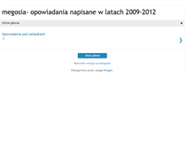 Tablet Screenshot of megosia.blogspot.com