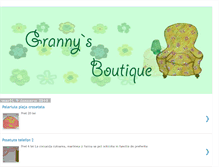 Tablet Screenshot of grannysboutique.blogspot.com