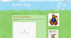 Desktop Screenshot of beebosblog.blogspot.com