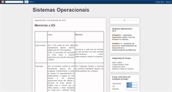 Desktop Screenshot of escalonamentoprocessos.blogspot.com