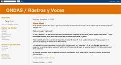 Desktop Screenshot of ondas3.blogspot.com