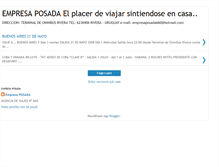 Tablet Screenshot of posadaviajes.blogspot.com