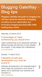 Mobile Screenshot of blogginggateway.blogspot.com