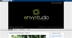 Desktop Screenshot of envystudiophoto.blogspot.com