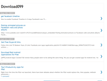 Tablet Screenshot of download099.blogspot.com