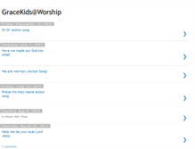 Tablet Screenshot of gracekidsworship.blogspot.com