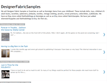 Tablet Screenshot of designerfabricsamples.blogspot.com