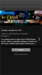 Mobile Screenshot of disneyindetail.blogspot.com