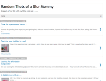 Tablet Screenshot of jumbledthots.blogspot.com