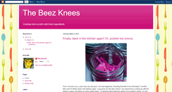 Desktop Screenshot of beez-knees.blogspot.com