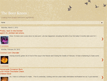 Tablet Screenshot of beez-knees.blogspot.com