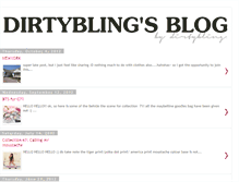 Tablet Screenshot of dirtybling.blogspot.com