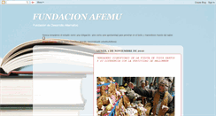 Desktop Screenshot of fundacion-afemu.blogspot.com