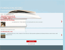 Tablet Screenshot of fundacion-afemu.blogspot.com