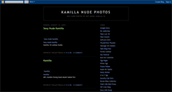 Desktop Screenshot of kamilla-nude.blogspot.com