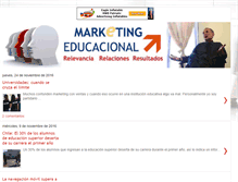 Tablet Screenshot of marketingeducacionalchile.blogspot.com