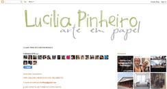 Desktop Screenshot of luciliapinheiro.blogspot.com