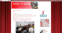 Desktop Screenshot of natthyjapan.blogspot.com