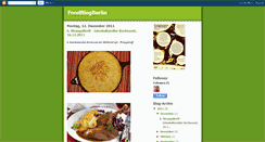 Desktop Screenshot of foodblogberlin.blogspot.com