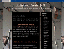Tablet Screenshot of abandoneddreams2011.blogspot.com