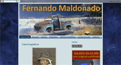 Desktop Screenshot of fernandomaldonado.blogspot.com