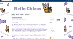 Desktop Screenshot of hellochicasblog.blogspot.com