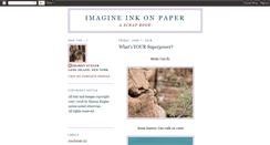 Desktop Screenshot of imagineinkonpaper.blogspot.com